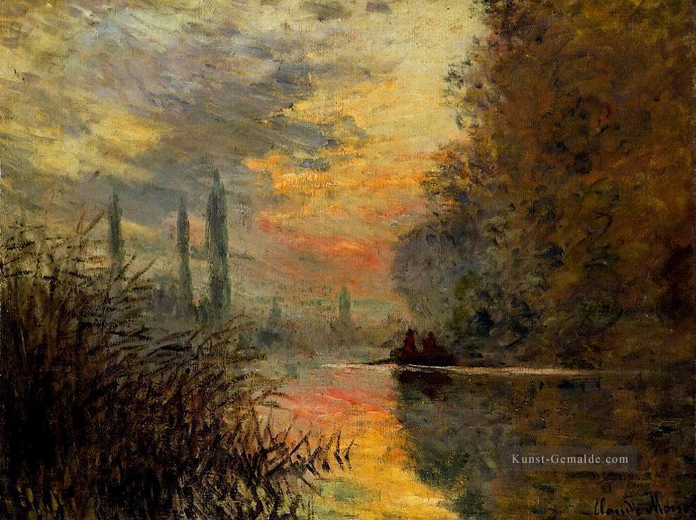 Abend in Argenteuil Claude Monet Ölgemälde